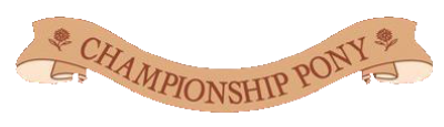 Championship Pony title screen for Nintendo DS